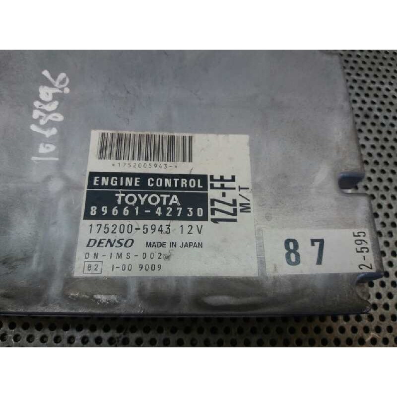 Recambio de centralita motor uce para toyota rav 4 (a2) 1.8 16v cat referencia OEM IAM 8966142730 1752005943 - Azul 2