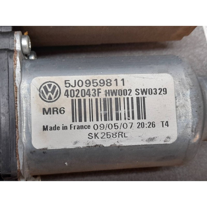 Recambio de elevalunas trasero izquierdo para skoda roomster (5j7) family referencia OEM IAM 5J0959811 7