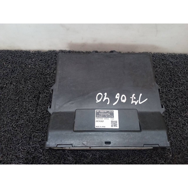 Recambio de centralita check control para toyota prius (nhw30) advance referencia OEM IAM 8968147230 2850000802 DENSO - Blanco 4