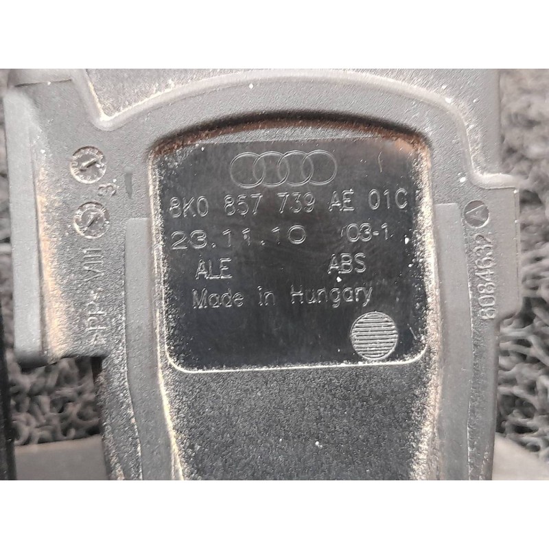 Recambio de enganche cinturon trasero izquierdo para audi a4 ber. (b8) básico quattro referencia OEM IAM 8K0857739EA - Azul 3