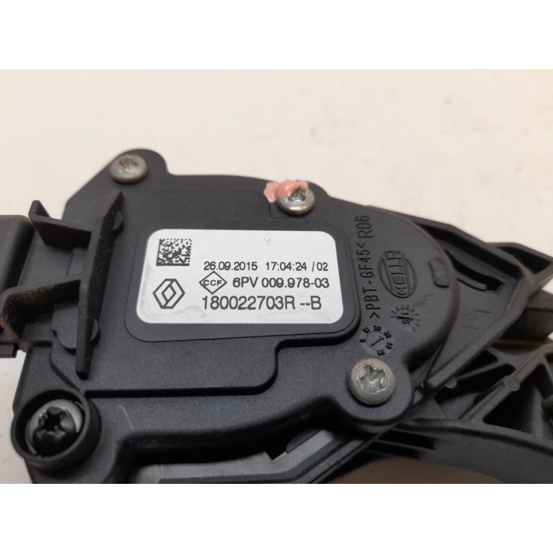 Recambio de potenciometro pedal para dacia sandero stepway referencia OEM IAM 180022703R 6PV00997803 3