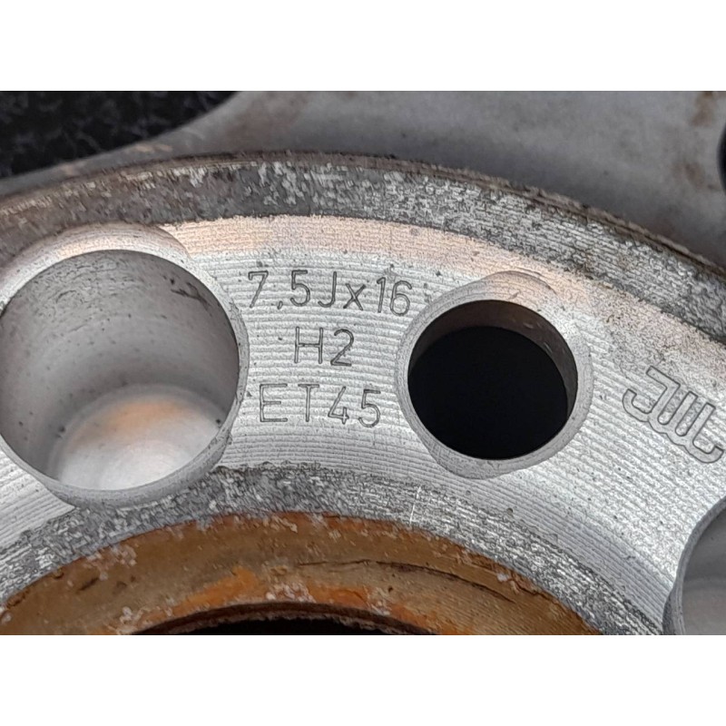 Recambio de llanta para audi a4 ber. (b8) básico quattro referencia OEM IAM 7.5JX16H2ET45 8K0601025F - Azul 3