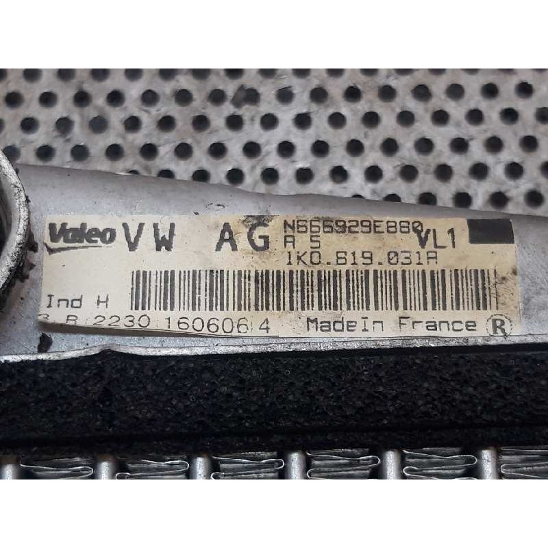 Recambio de radiador calefaccion / aire acondicionado para seat leon (1p1) 1.9 tdi referencia OEM IAM 1K0619031A - Negro 2