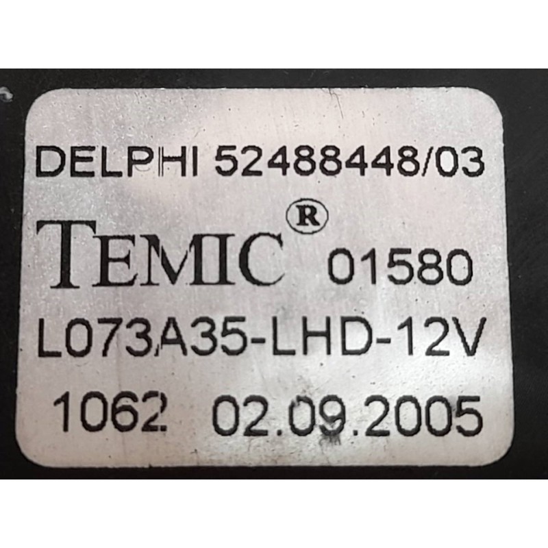 Recambio de motor calefaccion para alfa romeo gt (125) 1.8 ts impression referencia OEM IAM 5248844803 885001755 4