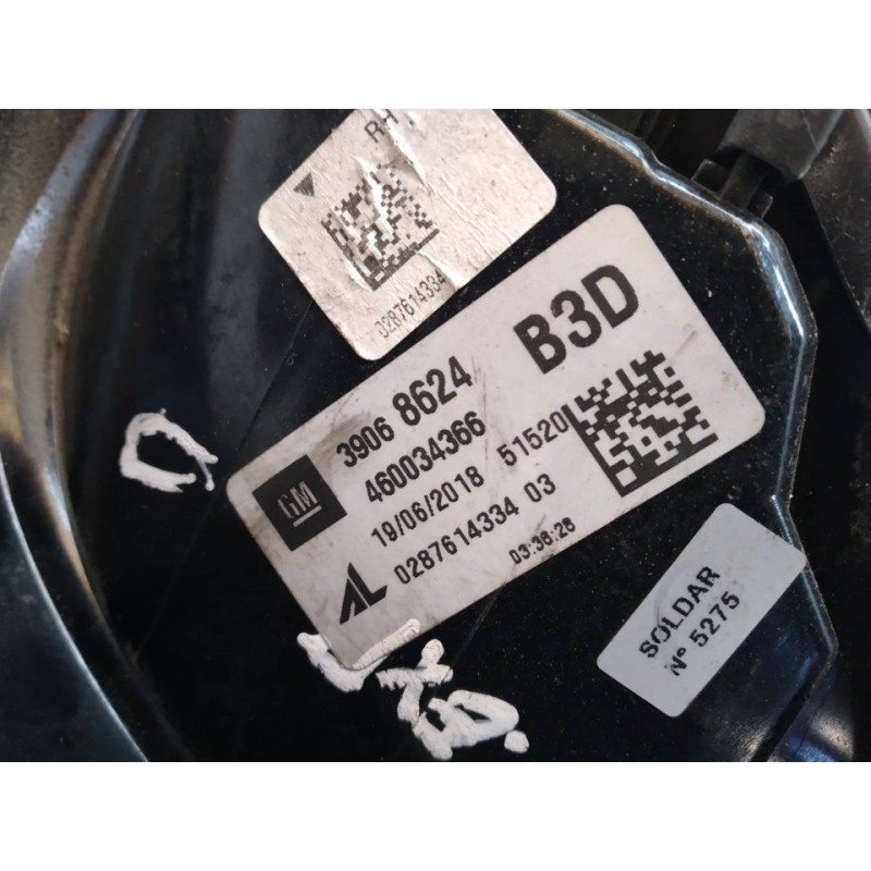 Recambio de piloto trasero derecho para opel corsa e business referencia OEM IAM 39068624 3