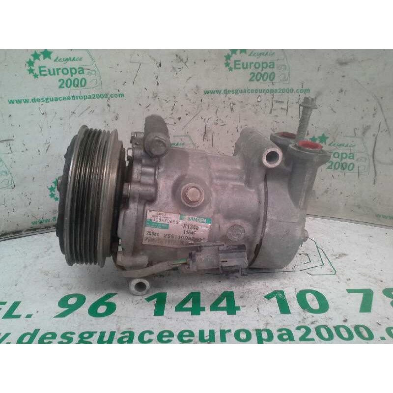 Recambio de compresor aire acondicionado para ford fiesta (cbk) 1.4 tdci cat referencia OEM IAM 1464F SANDEN 2S6119D629 - Blanco