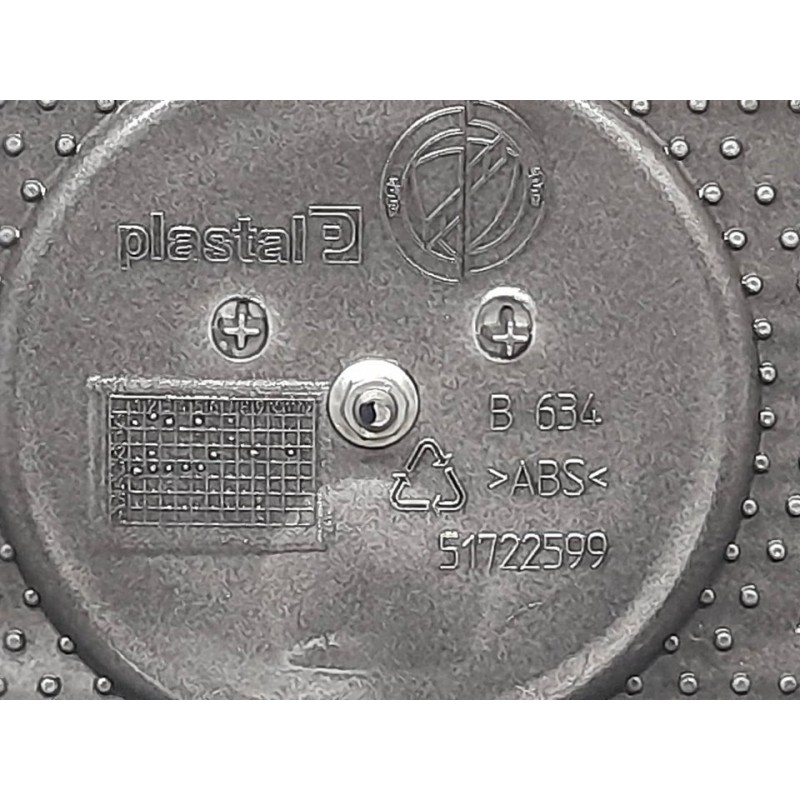 Recambio de rejilla delantera para fiat multipla nuevo (186) 1.9 mjt dynamic (04.2006) referencia OEM IAM 51722599 3