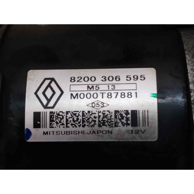 Recambio de motor arranque para renault clio iii confort expression referencia OEM IAM M000T87881 8200306595 4