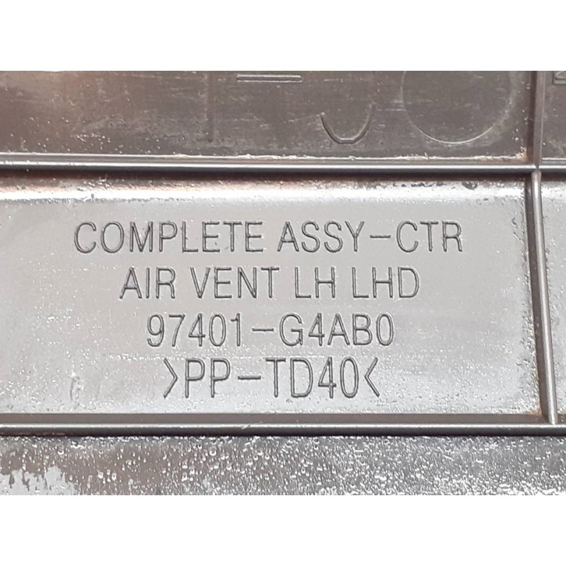 Recambio de rejilla aireadora para hyundai i30 (pd) n line 30 aniversario referencia OEM IAM 97401G4AB0 4