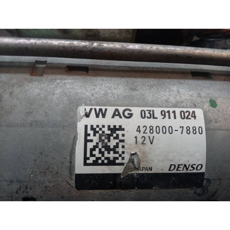 Recambio de motor arranque para audi a4 ber. (b8) básico quattro referencia OEM IAM 03L911024 4280007880 DENSO - Azul 4