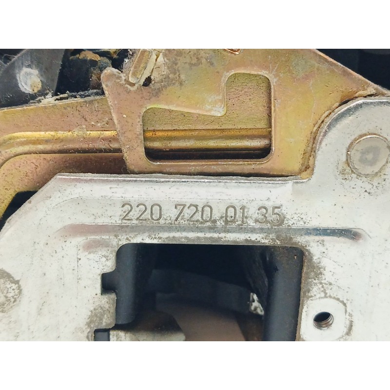 Recambio de cerradura puerta delantera izquierda para mercedes-benz clase s (w220) berlina 500 (220.075) referencia OEM IAM 2207 - Negro 2