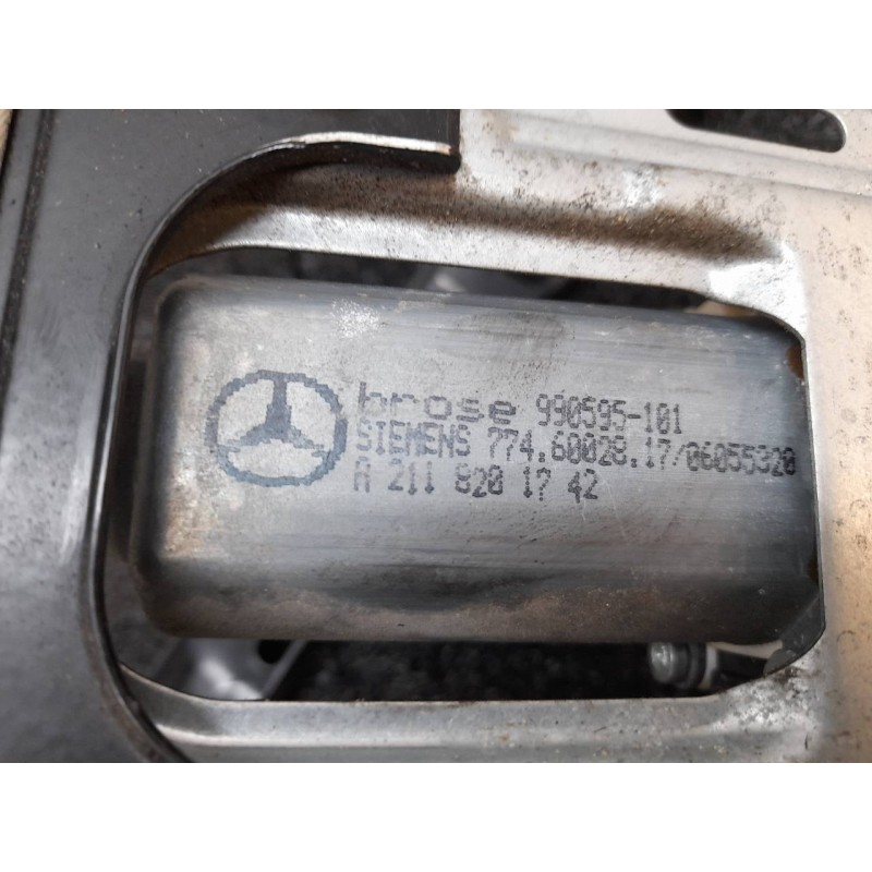 Recambio de elevalunas delantero derecho para mercedes-benz clase c (w203) sportcoupe c 180 compressor (203.746) referencia OEM 10