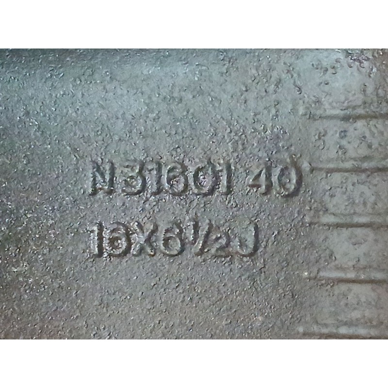 Recambio de llanta para nissan qashqai i (j10, nj10) 2.0 dci referencia OEM IAM N3160140 - Negro 2
