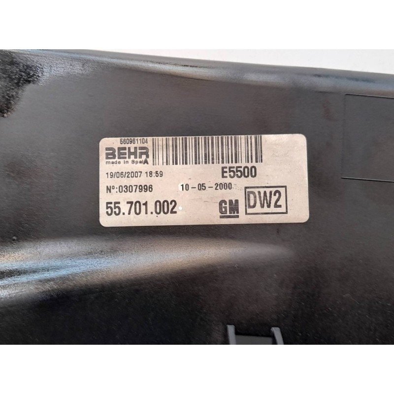 Recambio de electroventilador para opel corsa d enjoy referencia OEM IAM 55702179 55701002 BEHR - Azul 4