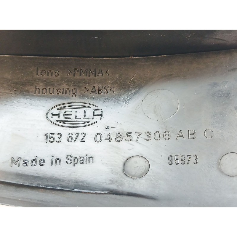 Recambio de piloto trasero derecho para chrysler voyager iv (rg, rs) 2.8 crd referencia OEM IAM 04857306AB - Gris 2