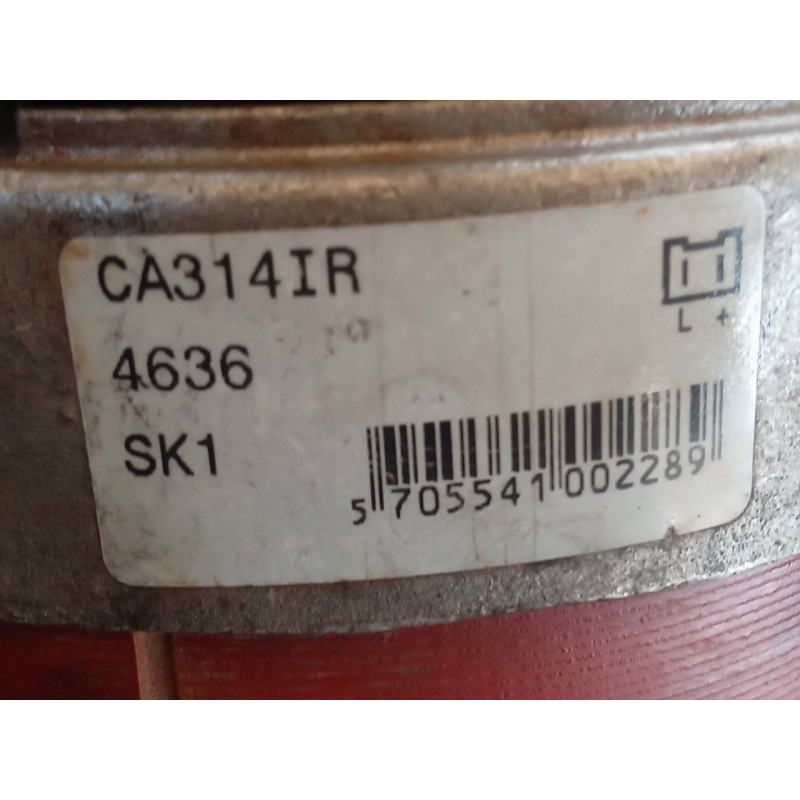 Recambio de alternador para renault trucks messenger referencia OEM IAM CA314IR 37914 HELLA 2