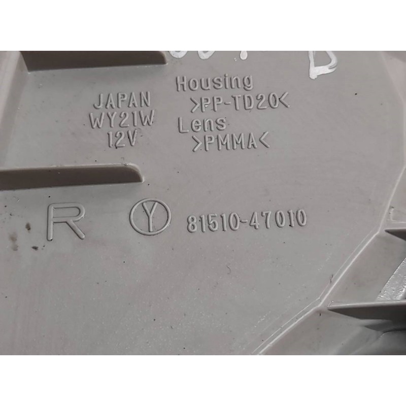 Recambio de piloto delantero derecho para toyota prius (nhw30) plug-in hybrid advance referencia OEM IAM 8151047010 - Blanco 2