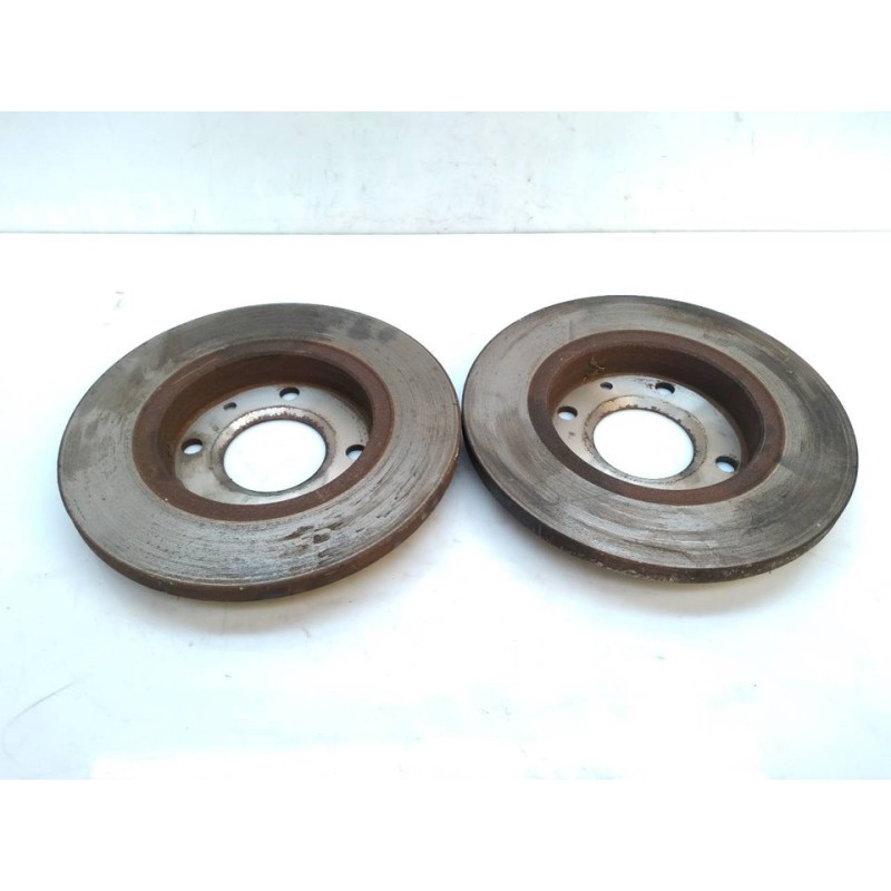 Recambio de disco freno delantero para peugeot 206+ básico referencia OEM IAM - Rojo 2