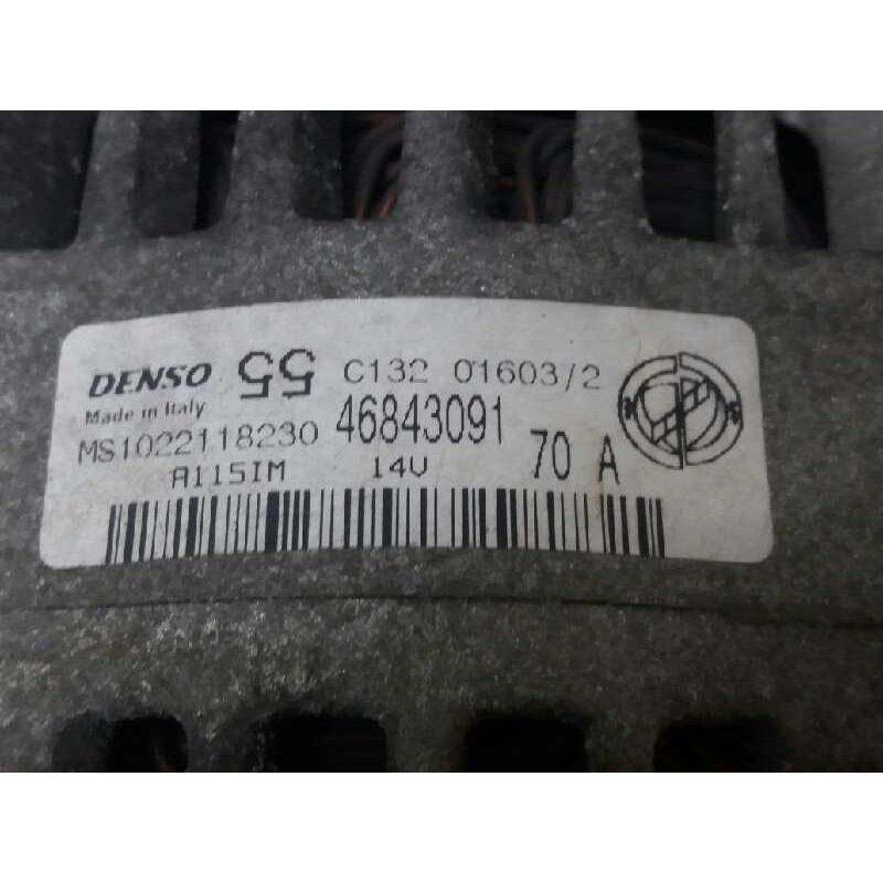 Recambio de alternador para fiat punto berlina (188) 1.2 16v dynamic referencia OEM IAM 46843091 - Gris 3