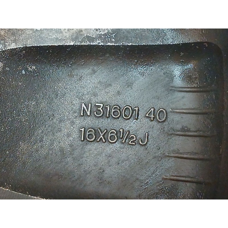 Recambio de llanta para nissan qashqai i (j10, nj10) 2.0 dci referencia OEM IAM N3160140 - Negro 2
