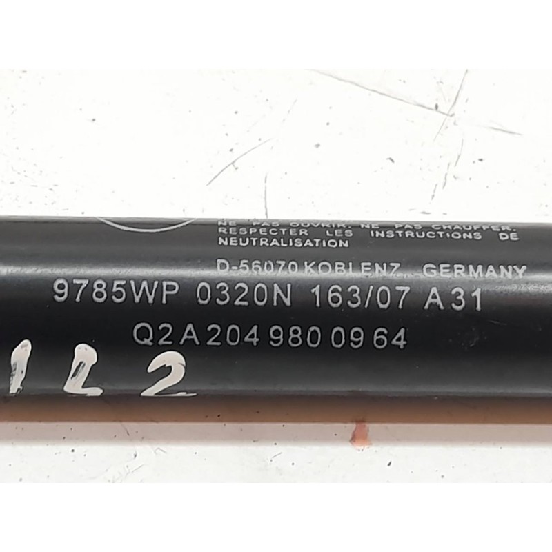 Recambio de amortiguadores capo para mercedes-benz clase c (w204) berlina c 200 cdi (204.007) referencia OEM IAM A2049800064 2