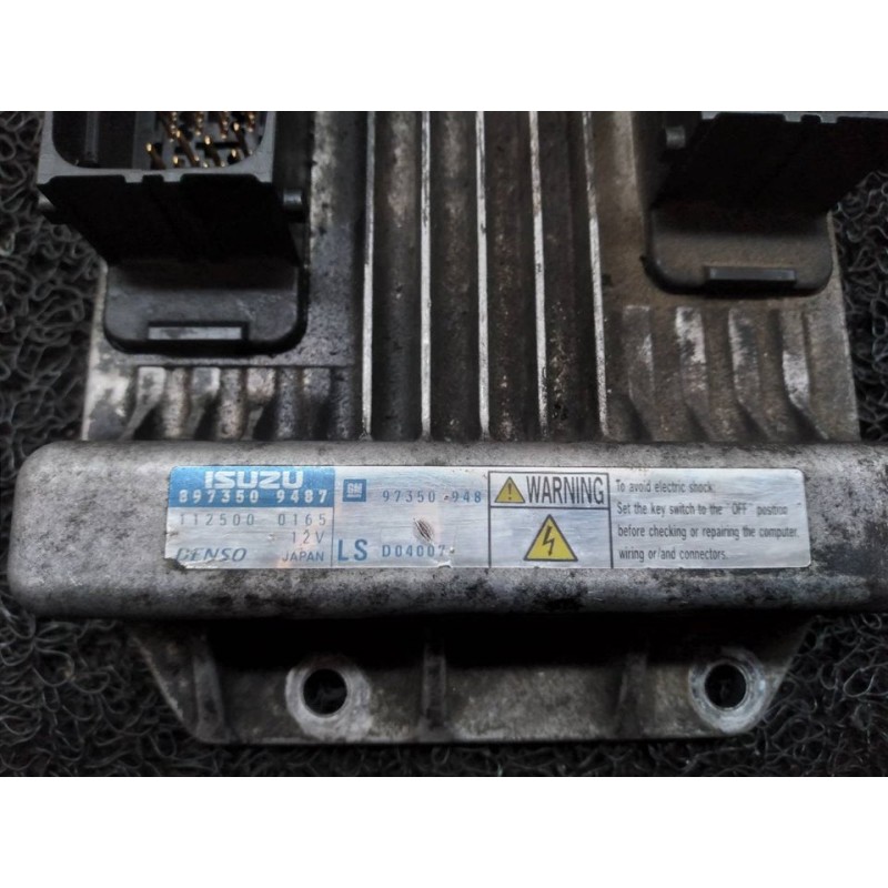 Recambio de centralita motor uce para opel meriva cosmo referencia OEM IAM 8973509487 97350948 1125000165 2