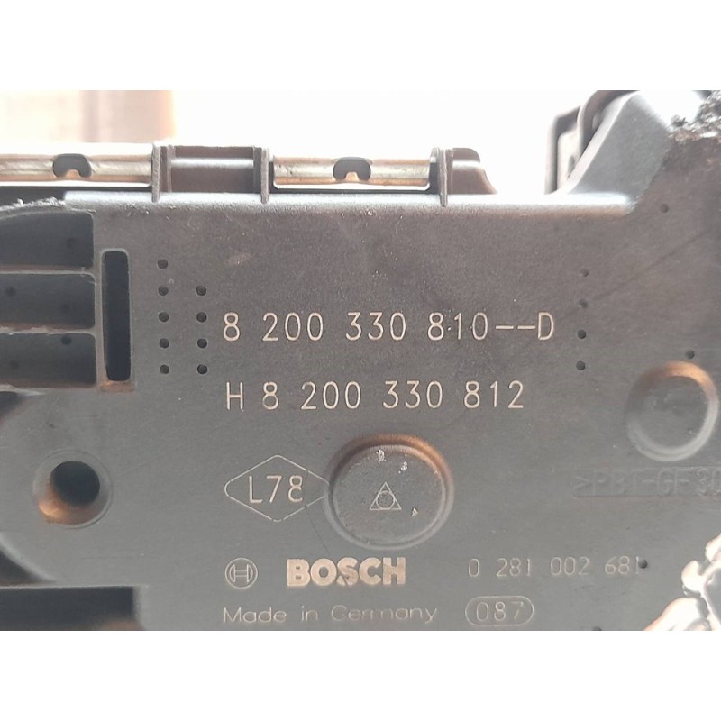 Recambio de caja mariposa para renault laguna ii (bg0) confort dynamique referencia OEM IAM 8200330810D 0281002681 BOSCH 2