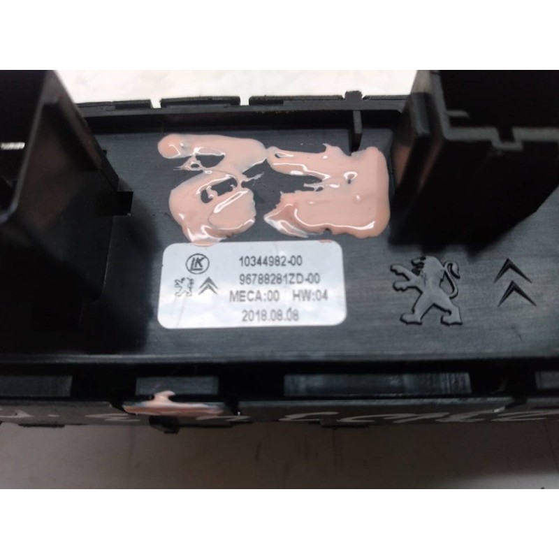 Recambio de mando elevalunas delantero izquierdo para opel crossland x design line referencia OEM IAM 96788281ZD 10344982 3