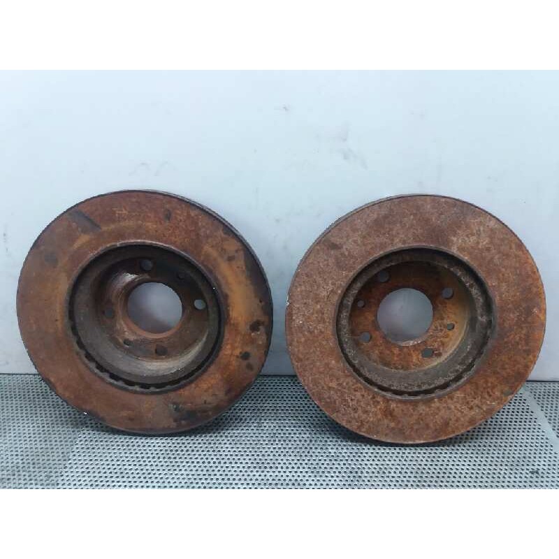 Recambio de disco freno delantero para fiat punto berlina (188) 1.3 jtd cat referencia OEM IAM - Blanco 2