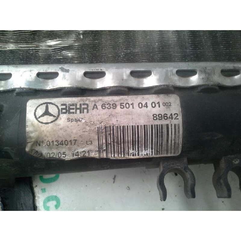 Recambio de radiador agua para mercedes-benz vito mixto 06.2003 referencia OEM IAM A6395010401 135702 5