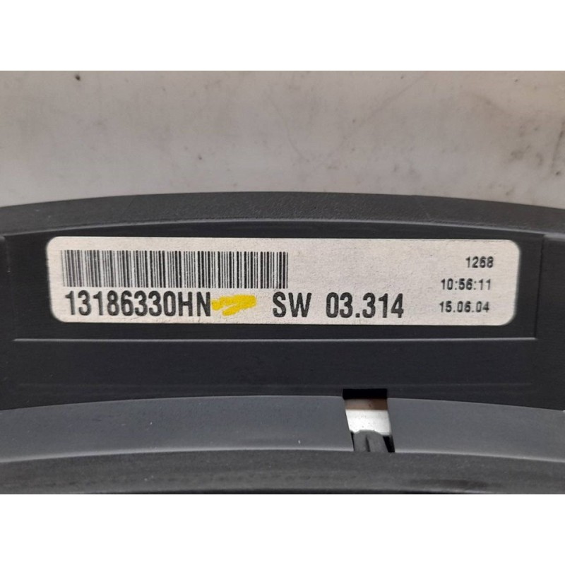 Recambio de cuadro instrumentos para opel astra h berlina essentia referencia OEM IAM 13186330HN - Negro 2