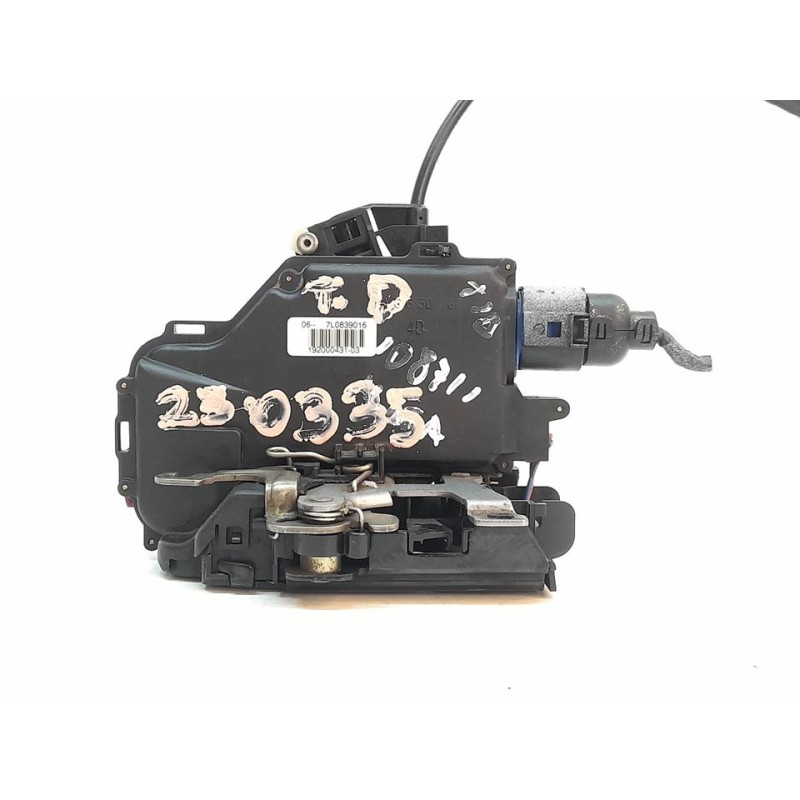 Recambio de cerradura puerta trasera derecha para volkswagen golf plus (5m1) sportline referencia OEM IAM 7L0839016  