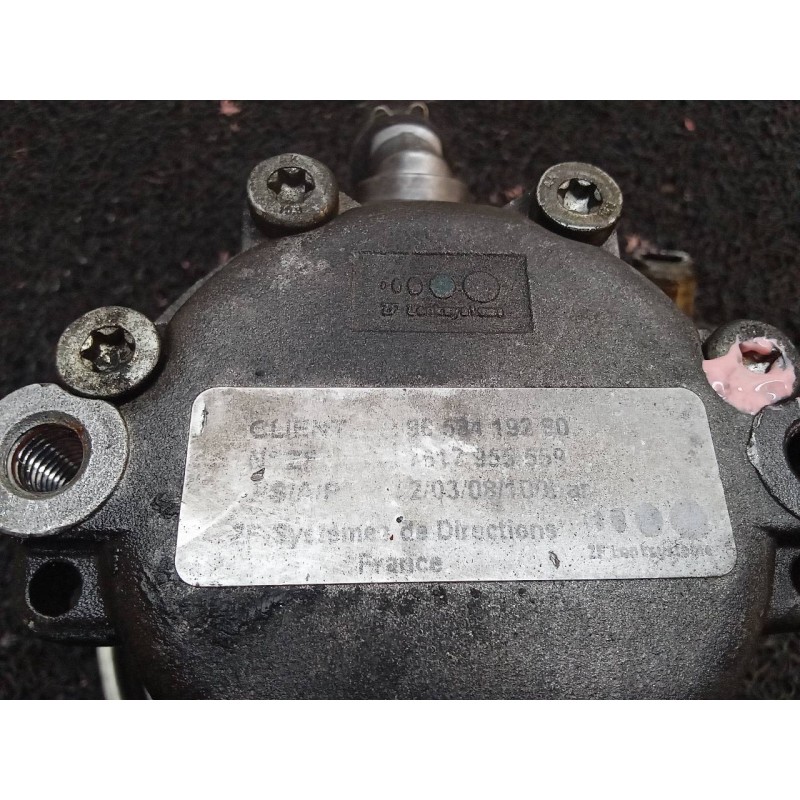 Recambio de bomba direccion para peugeot 407 sw confort referencia OEM IAM 9658419280 - Negro 3