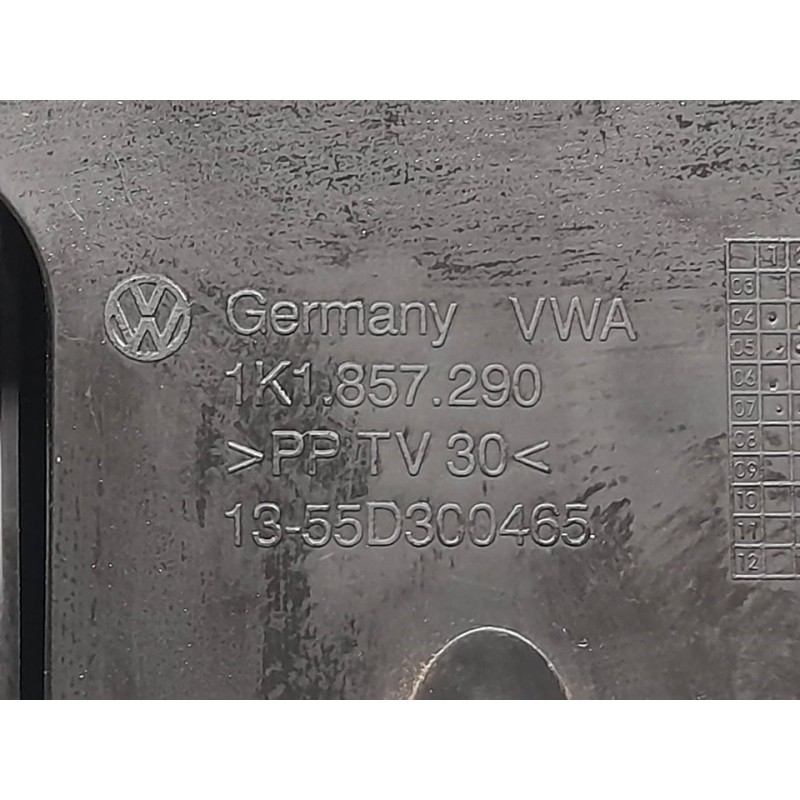 Recambio de guantera para volkswagen golf v berlina (1k1) highline referencia OEM IAM 1K1857290 - Rojo 2