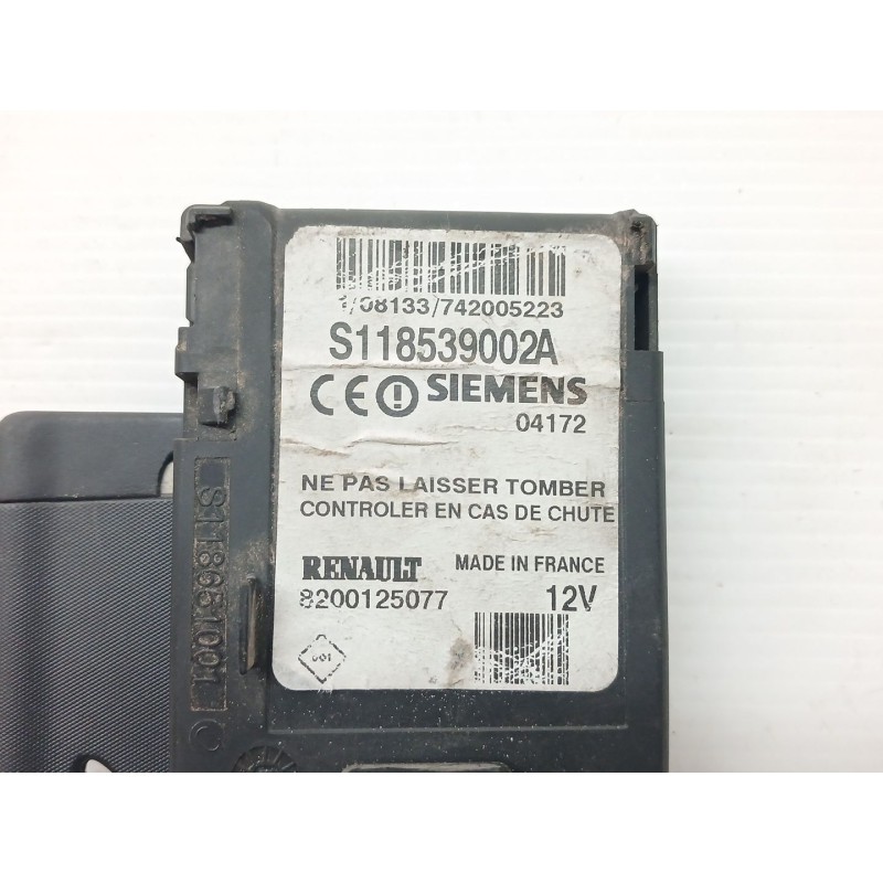 Recambio de antirrobo / llave contacto para renault scenic ii 1.5 dci diesel referencia OEM IAM S118539002A - Gris 2