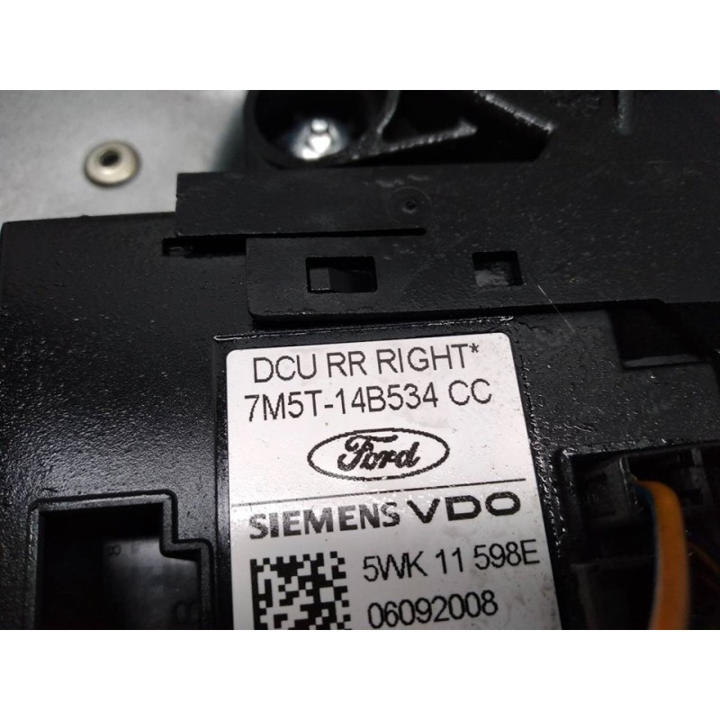 Recambio de elevalunas trasero derecho para ford kuga (cbv) trend referencia OEM IAM 7M51R24994DB 7M5T14B534CC 3