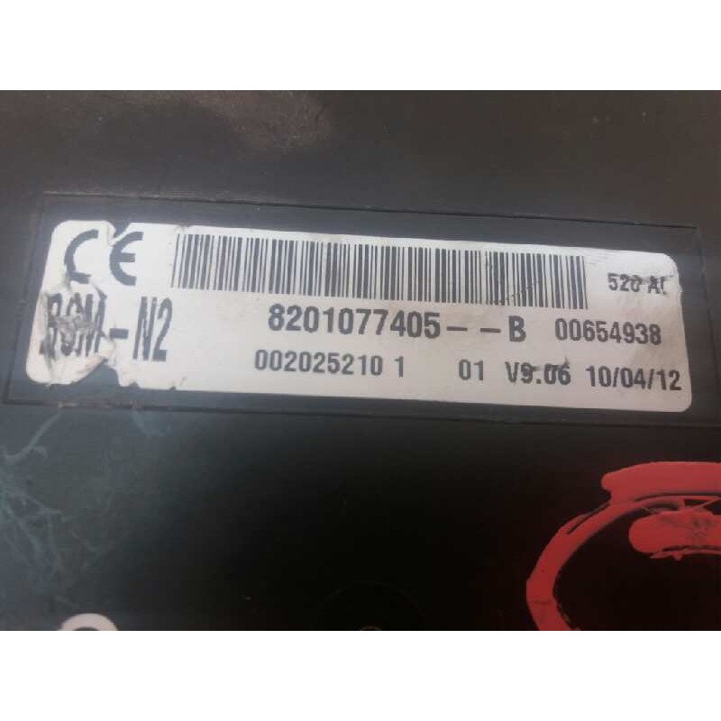 Recambio de centralita check control para renault kangoo expression referencia OEM IAM 8201077405B 0020252101 - Blanco 2