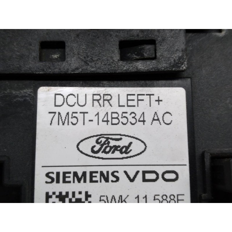 Recambio de elevalunas trasero izquierdo para ford kuga (cbv) trend referencia OEM IAM 7M51R24995DB 7M5T14B534AC 2
