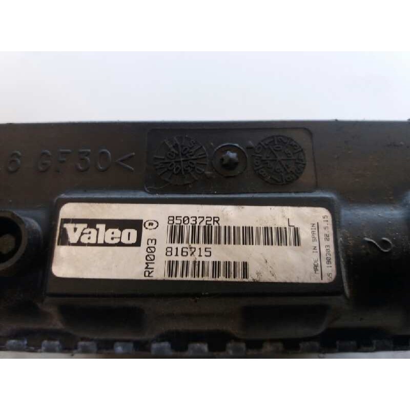Recambio de radiador agua para citroën zx 1.4 referencia OEM IAM 850372R RM003 816715 - Negro 3