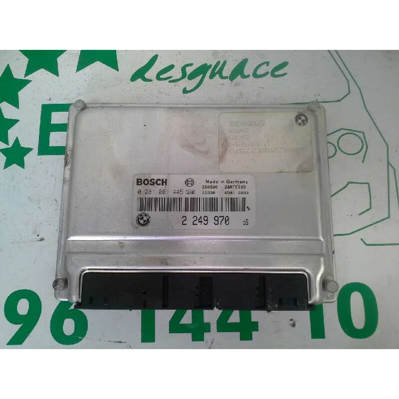 Recambio de centralita motor uce para bmw serie 3 berlina (e46) 320d referencia OEM IAM 2249970 0281001445 