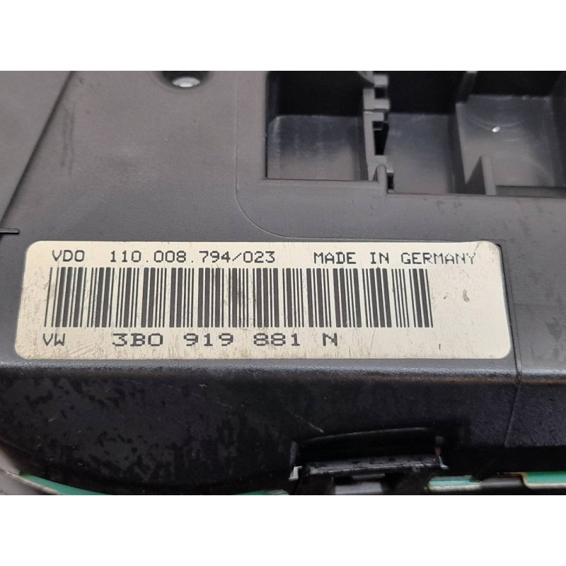 Recambio de cuadro instrumentos para volkswagen passat berlina (3b2) comfortline referencia OEM IAM 3B0919881N 110008794 3