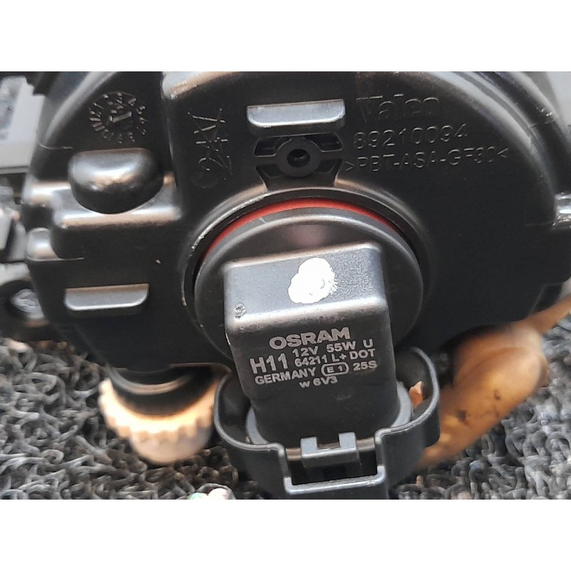 Recambio de faro antiniebla izquierdo para citroën c4 grand picasso exclusive referencia OEM IAM - Amarillo 3