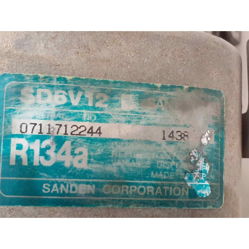 Recambio de compresor aire acondicionado para peugeot 206 berlina xs clim referencia OEM IAM 1438  SANDEM - Negro 5
