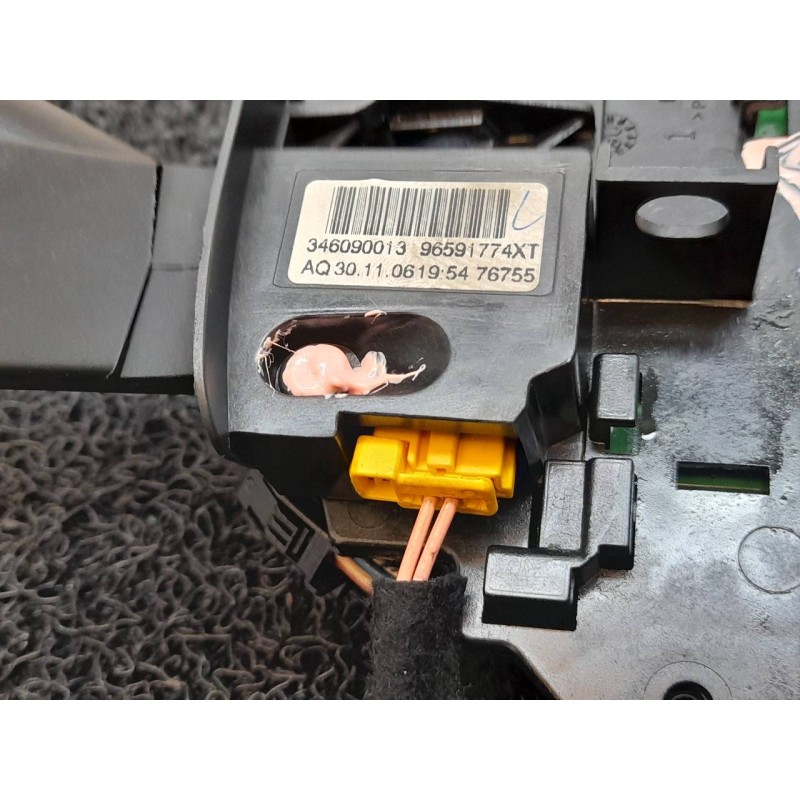 Recambio de mando luces para citroën c4 grand picasso exclusive referencia OEM IAM 96627927XT - Amarillo 2