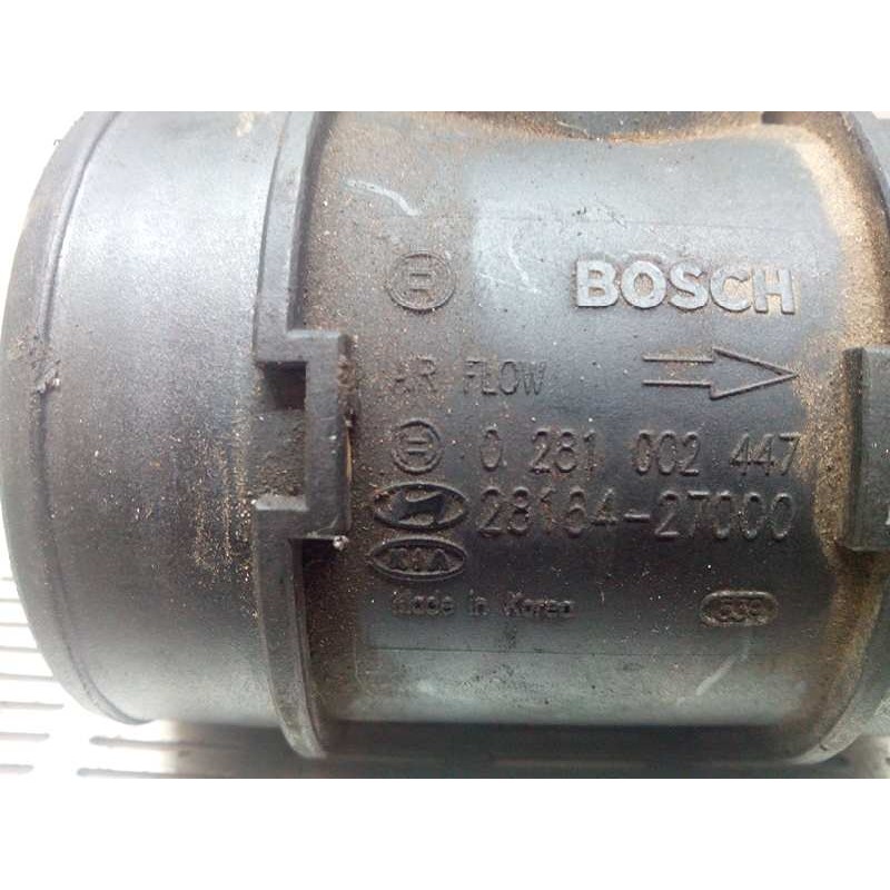 Recambio de caudalimetro para kia carens 2.0 turbodiesel cat referencia OEM IAM 0281002447 2816427000 - Verde 2