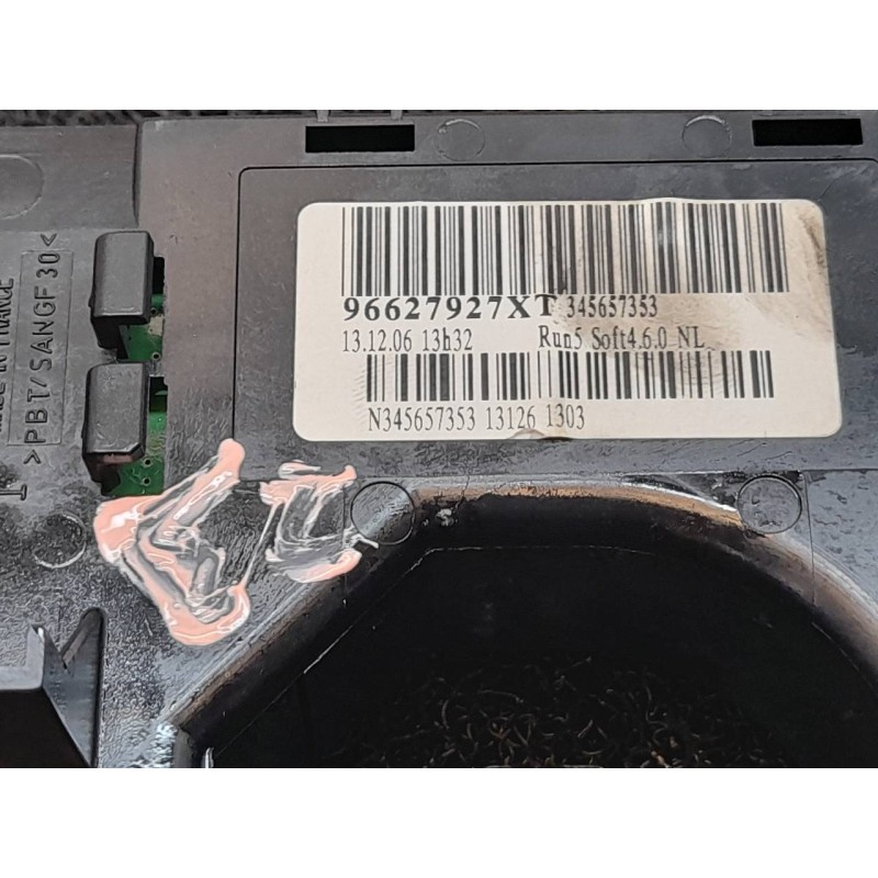 Recambio de mando luces para citroën c4 grand picasso exclusive referencia OEM IAM 96627927XT - Amarillo 4