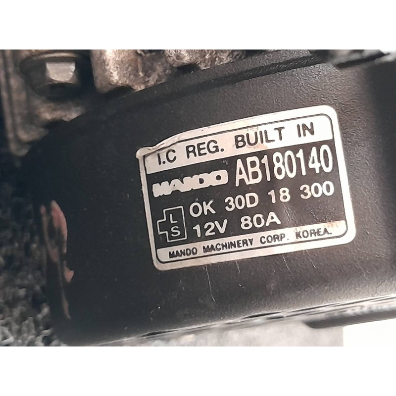 Recambio de alternador para kia rio 1.3 referencia OEM IAM 0K30D18300 AB180140 - Gris 6