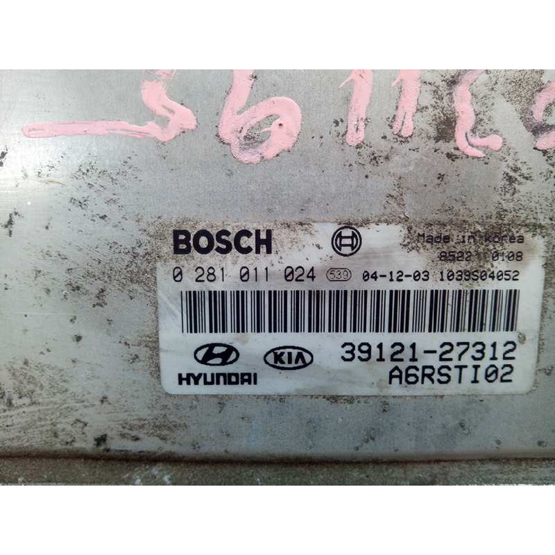 Recambio de centralita motor uce para kia carens 2.0 turbodiesel cat referencia OEM IAM 0281011024  3912127312 - Verde 2