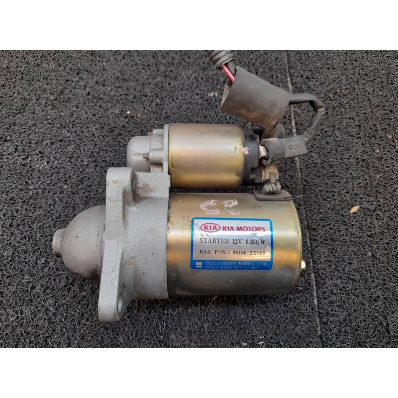 Recambio de motor arranque para kia rio 1.3 referencia OEM IAM 361002X000  