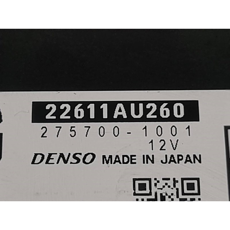 Recambio de centralita motor uce para subaru xv executive referencia OEM IAM 22611AU260 2757001001 - Gris 2